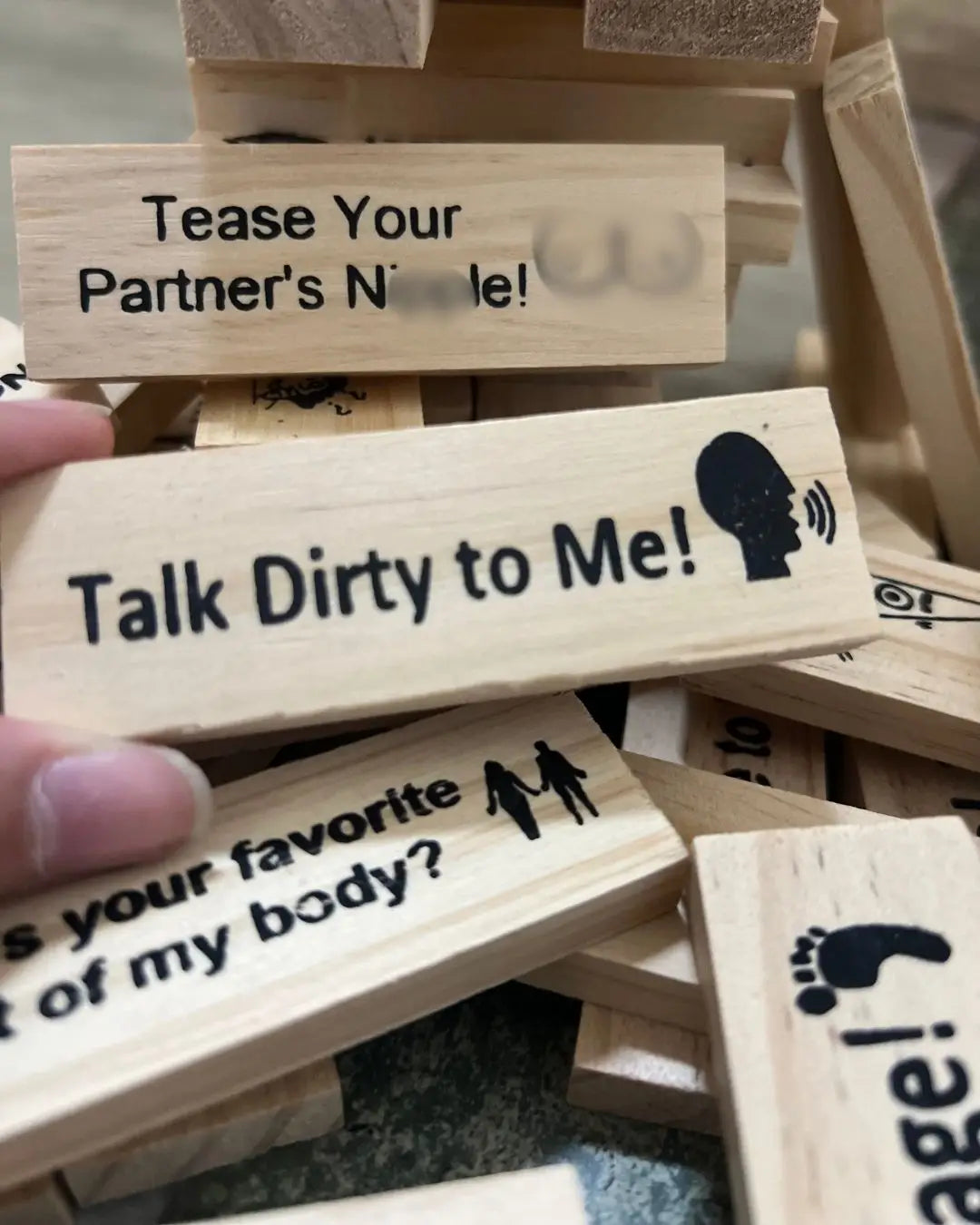 Jenga Game for Couple