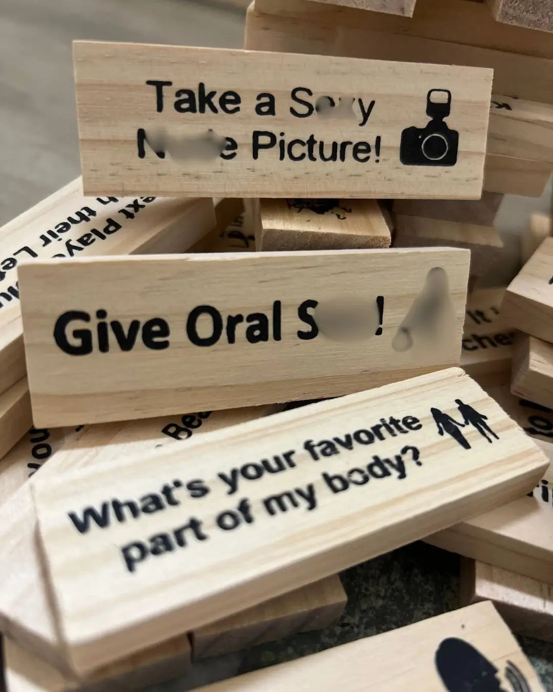 Jenga Game for Couple